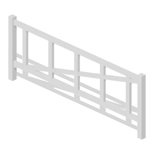 Show Jump Gate Filler (Equestrian Yard and Stables)