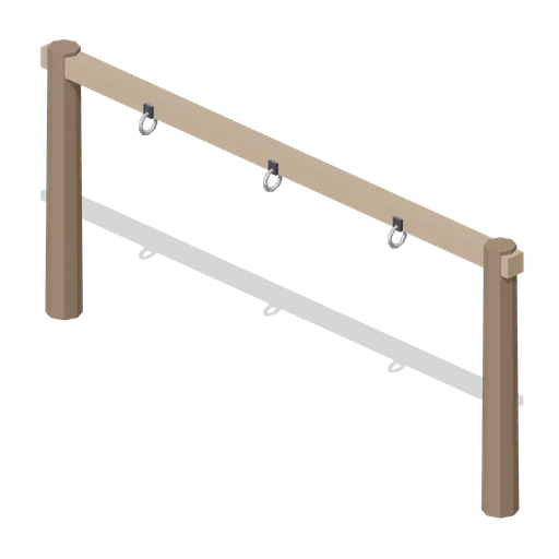 Tie Rail (Equestrian Yard and Stables)