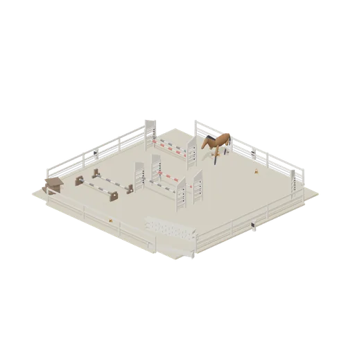 Arena And Jump Course (Equestrian Yard and Stables)