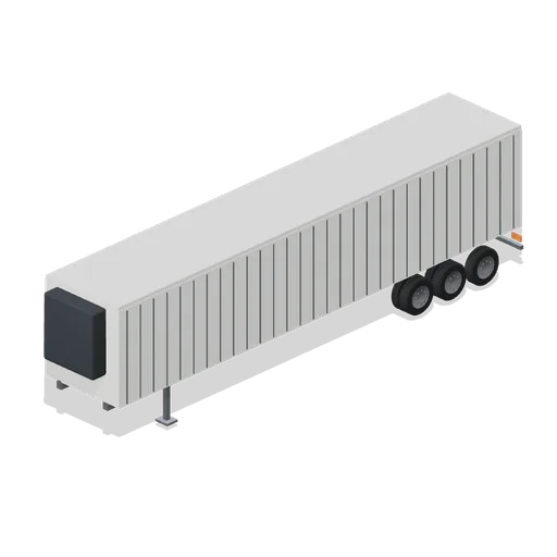 Refrigerated semitrailer (Long-Haul Trucking and Truck Stop)