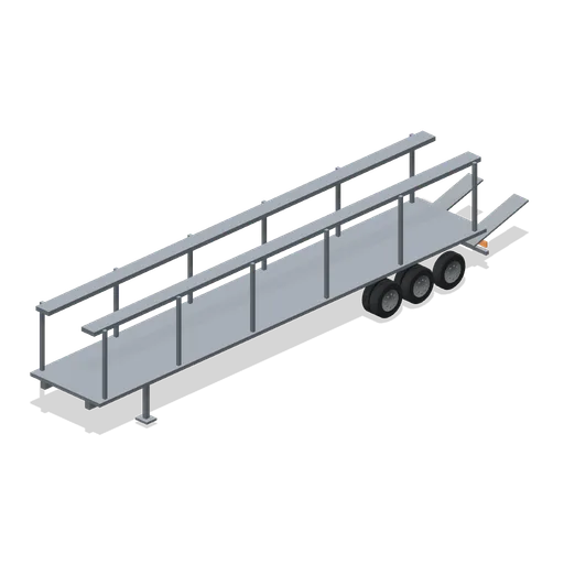 Two-deck car transporter (Long-Haul Trucking and Truck Stop)