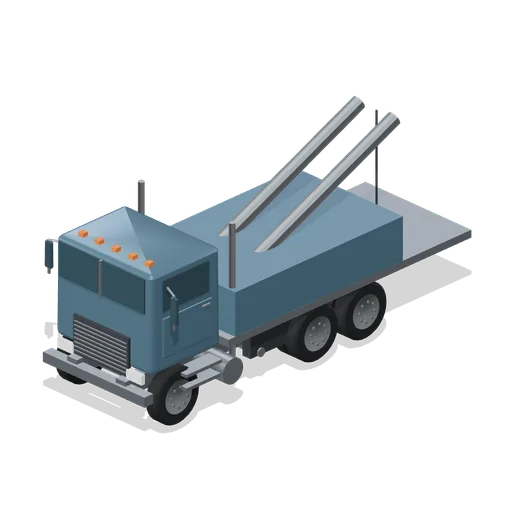 Heavy recovery wrecker (Long-Haul Trucking and Truck Stop)