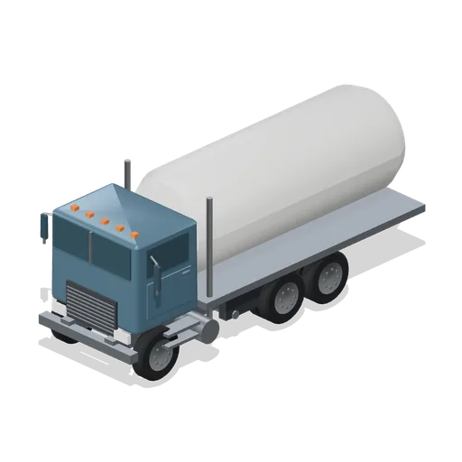 Rigid fuel bowser (Long-Haul Trucking and Truck Stop)