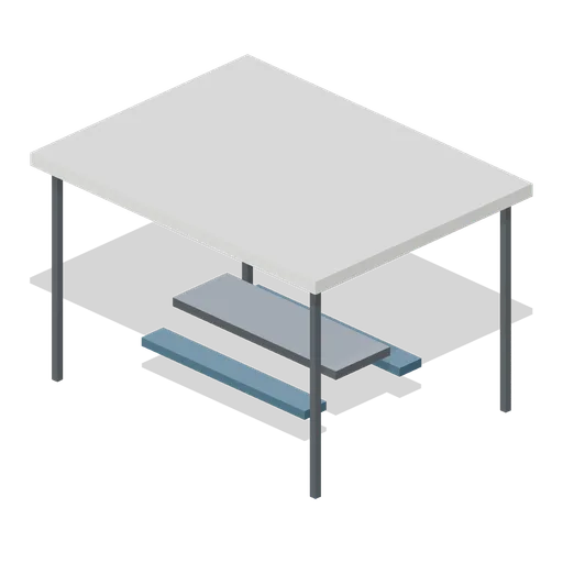 Rest-area picnic shelter (Long-Haul Trucking and Truck Stop)