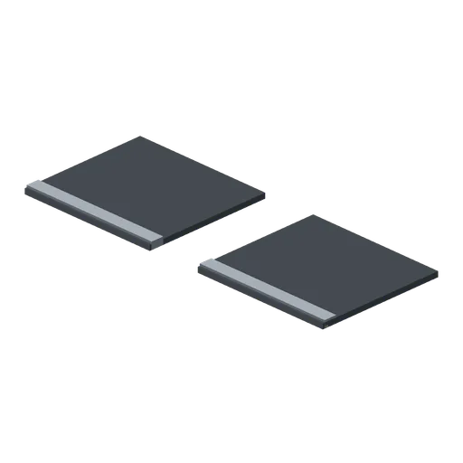 Truck mudflap pair (Long-Haul Trucking and Truck Stop)
