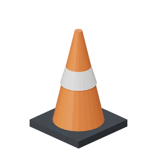 Truck-stop traffic cone (Long-Haul Trucking and Truck Stop)