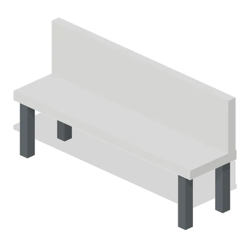 Rest-area bench (Long-Haul Trucking and Truck Stop)
