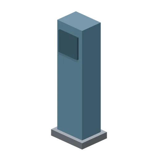 Truck parking information kiosk (Long-Haul Trucking and Truck Stop)