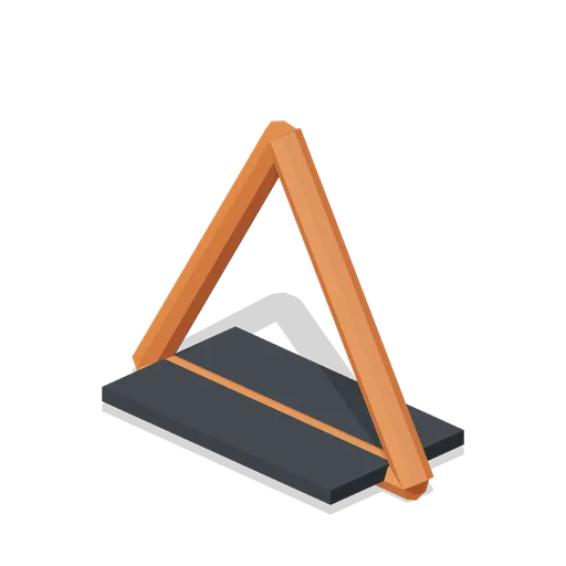 Roadside warning triangle (Long-Haul Trucking and Truck Stop)
