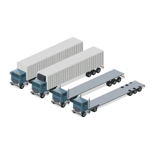 Trailer coupling cases 1 (Long-Haul Trucking and Truck Stop)