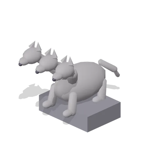 Cerberus Statue (Mythic Underworld and Olympus)