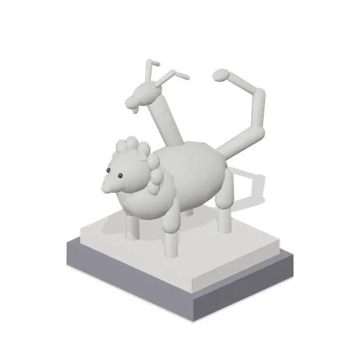 Chimera Statue (Mythic Underworld and Olympus)