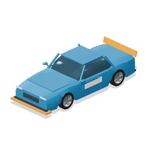 Full-bodied oval stock car (Stock Car Oval Speedway)