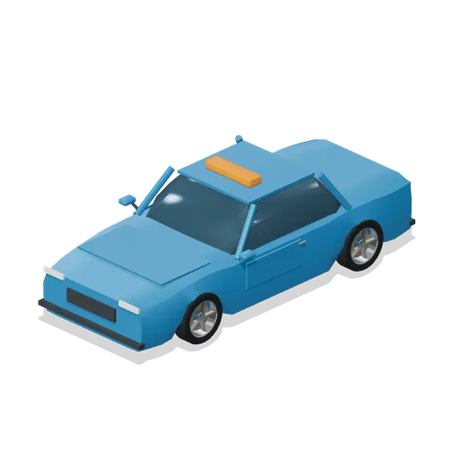 Oval pace car with light bar (Stock Car Oval Speedway)