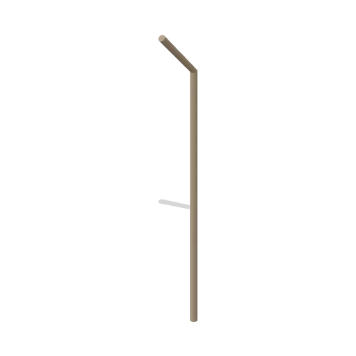 Canted catch fence post (Stock Car Oval Speedway)