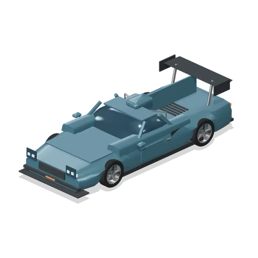 Fin-back hypercar prototype (Endurance and GT Paddock)