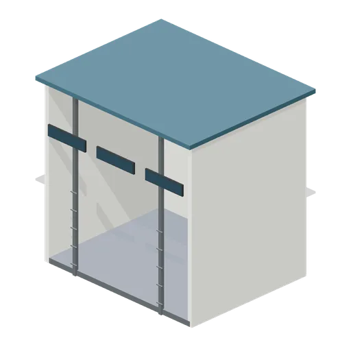 Two-storey race control tower (Endurance and GT Paddock)