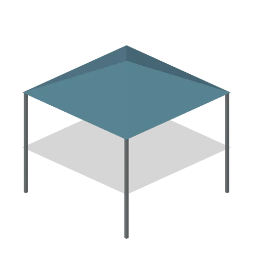 Paddock campsite gazebo (Endurance and GT Paddock)