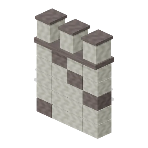 Lantern Watch Stone Battlement Wall