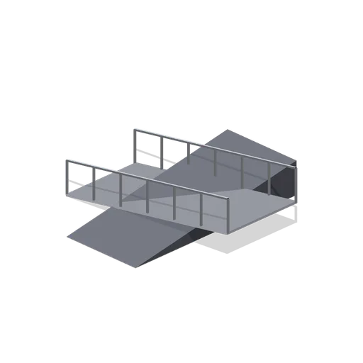 Entrance Ramp (Martial Arts Dojo and Fight Stages)