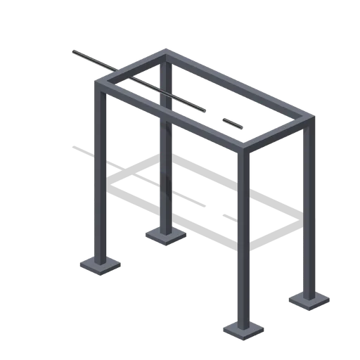 Pull-Up Rig (Martial Arts Dojo and Fight Stages)