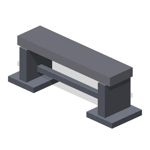 Flat Bench (Martial Arts Dojo and Fight Stages)