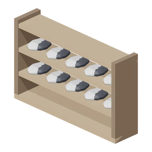 Shoe Rack (Martial Arts Dojo and Fight Stages)
