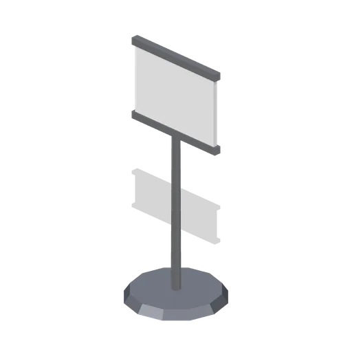 Ring Card Stand (Martial Arts Dojo and Fight Stages)