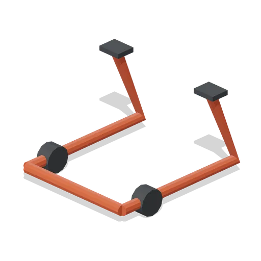 Rear paddock stand (Motorcycle Racing and Street Bikes)