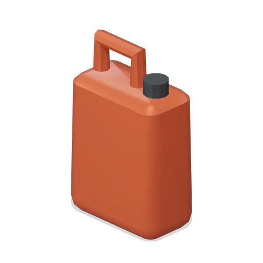 Portable fuel can (Motorcycle Racing and Street Bikes)