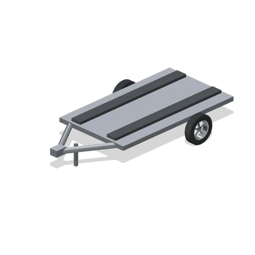 Two-bike transport trailer (Motorcycle Racing and Street Bikes)