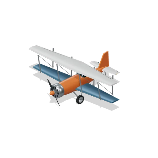 Radial-engine biplane (Transport Collection HD)