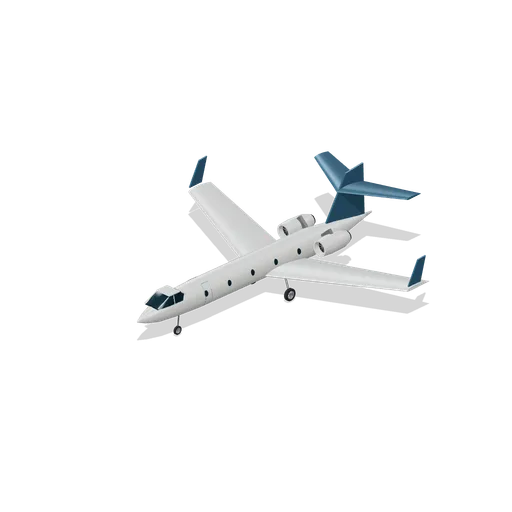Twin-engine business jet (Transport Collection HD)