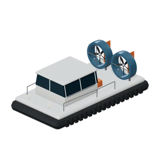Coastal hovercraft (Transport Collection HD)