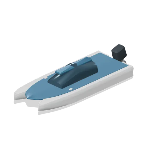 Tunnel-hull sprint boat (Powerboat Racing and Launch Ramp)
