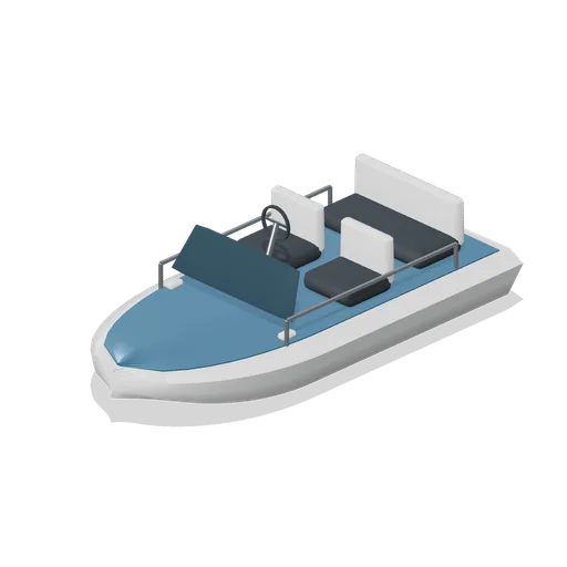 Compact jet sprint boat (Powerboat Racing and Launch Ramp)