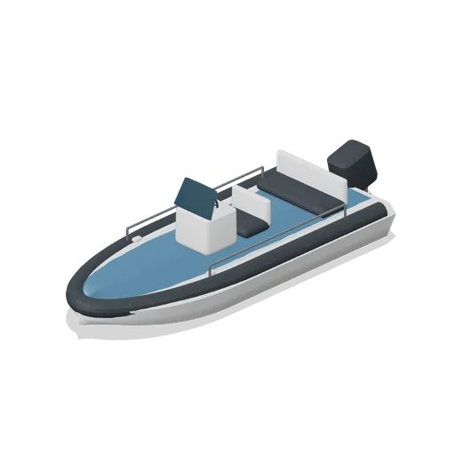 Open rescue powerboat (Powerboat Racing and Launch Ramp)