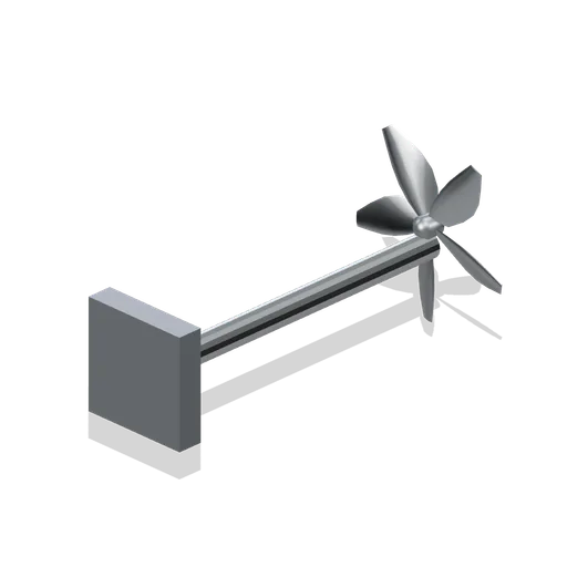 Surface-piercing drive shaft (Powerboat Racing and Launch Ramp)