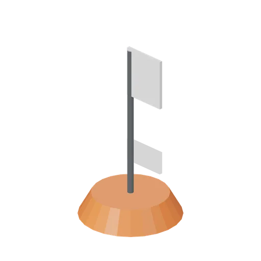 Safety boat marker buoy (Powerboat Racing and Launch Ramp)