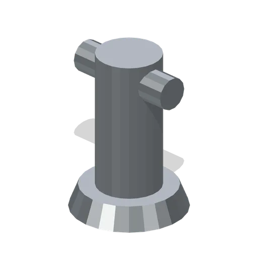 Dock mooring bollard (Powerboat Racing and Launch Ramp)