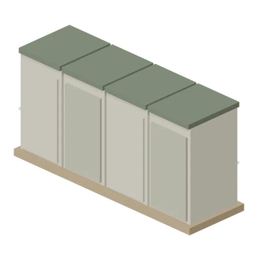 Latrine Block (Armoured Column and Field Camp)