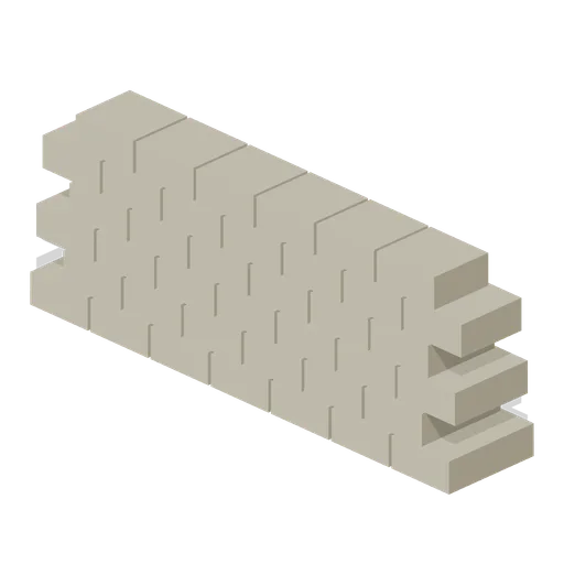 Sandbag Wall Straight (Armoured Column and Field Camp)