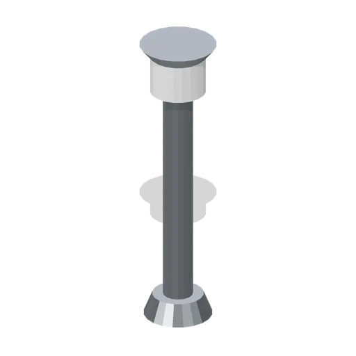 Marina lighting bollard (Powerboat Racing and Launch Ramp)