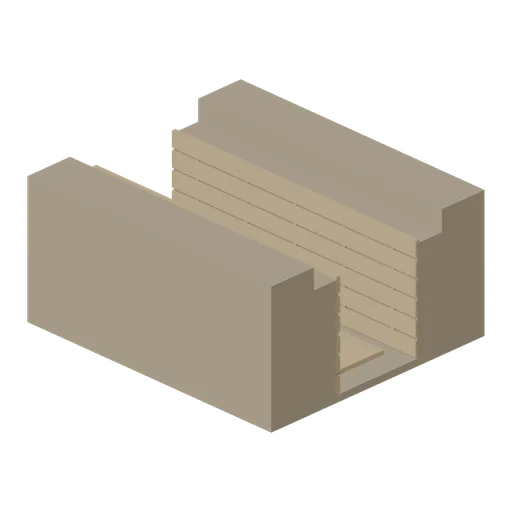 Trench Section Straight (Armoured Column and Field Camp)