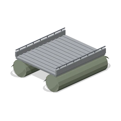 Pontoon Bridge Span (Armoured Column and Field Camp)