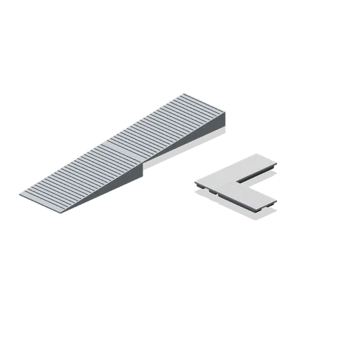 Dock and ramp connection cases (Powerboat Racing and Launch Ramp)