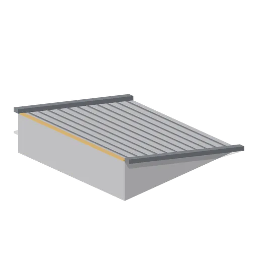 Greybox sloped floor 15 degrees (Modular Greybox Architecture Kit)