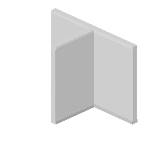 Greybox wall tee junction (Modular Greybox Architecture Kit)
