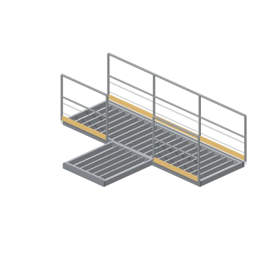 Greybox catwalk tee junction (Modular Greybox Architecture Kit)