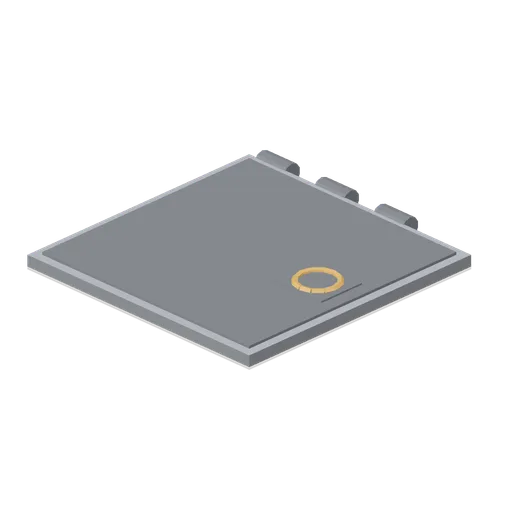 Greybox floor hatch with pull ring (Modular Greybox Architecture Kit)